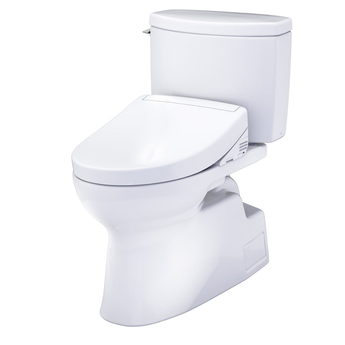 TOTO MW4743446CUFG#01 Vespin II 1G Elongated 1.0 GPF Universal Height Toilet with Washlet+ S5 Bidet Seat