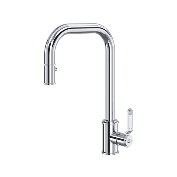 Rohl U.4546HT-APC-2 Perrin and Rowe Armstrong Pull-Down Kitchen Faucet with U-Spout