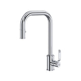 Rohl U.4546HT-APC-2 Perrin and Rowe Armstrong Pull-Down Kitchen Faucet with U-Spout