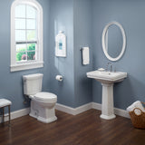 TOTO LPT532N#01 Promenade 24" x 19-1/4" Pedestal Bathroom Sink for Single Hole Faucets, Cotton White