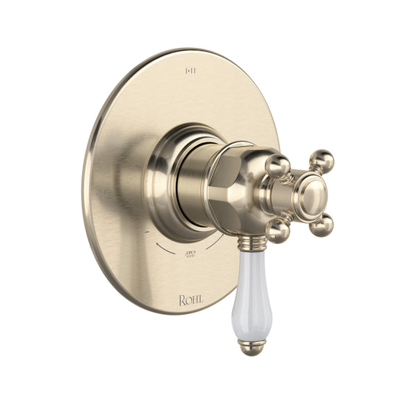 House of Rohl TTD23W1LPSTN 1/2" Thermostatic and Pressure Balance Shower Trim with Lever Handle