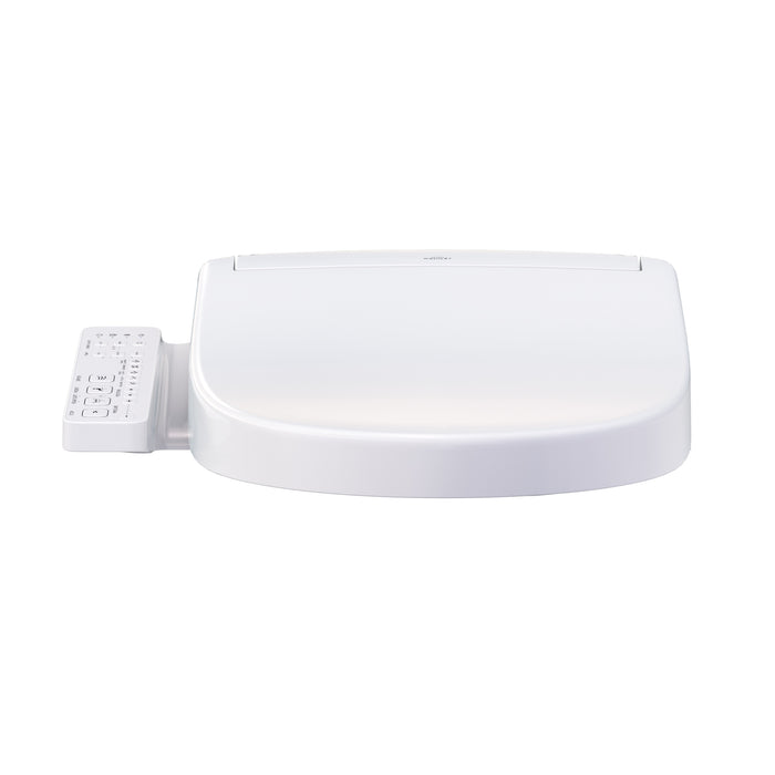 TOTO SW3346#01 Washlet S2 Electronic Bidet Toilet Seat with Water Heating, Elongated, Cotton White
