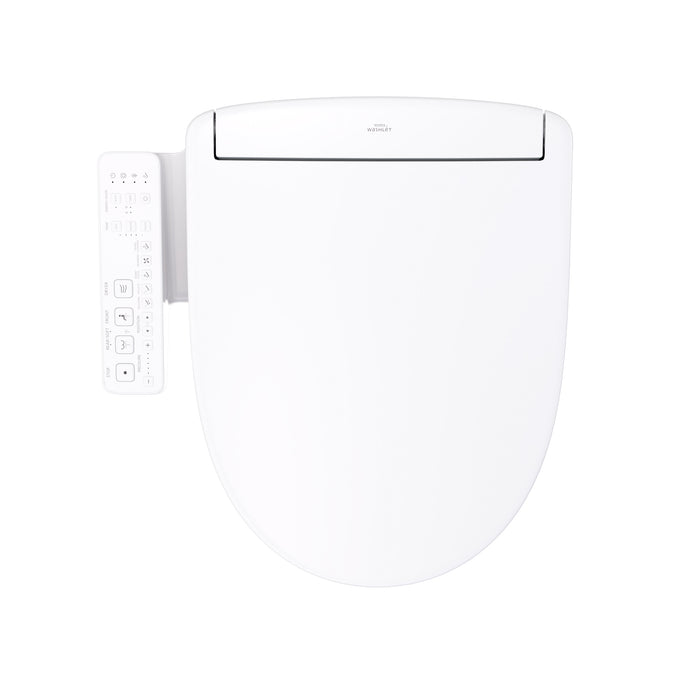 TOTO SW3345#01 Washlet S2 Electronic Bidet Toilet Seat with Water Heating, Round, Cotton White
