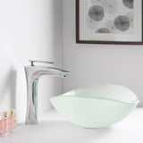 ANZZI LS-AZ086 Forza Series Deco-Glass Vessel Sink in Lustrous Frosted