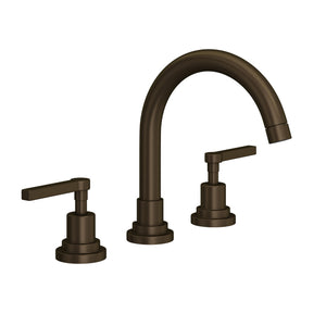 House of Rohl A2228LMTCB-2 Lombardia C-Spout Widespread Bathroom Faucet