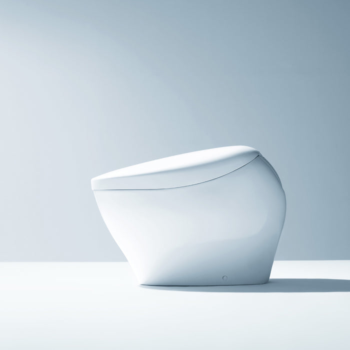 TOTO MS903CUMFX#01 Neorest NX2 Dual Flush Universal Height Toilet with Integrated Washlet Bidet Seat