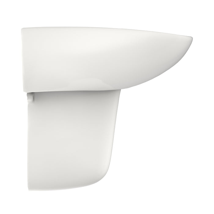 TOTO LHT242.8G#11 Prominence Oval Wall-Mount Bathroom Sink Shroud for 8 Inch Center Faucets, Colonial White