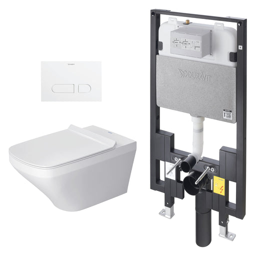 Duravit WD7022004090 DuraStyle Wall Mounted Toilet White