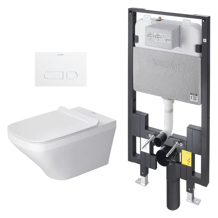 Duravit WD7022004090 DuraStyle Wall Mounted Toilet White