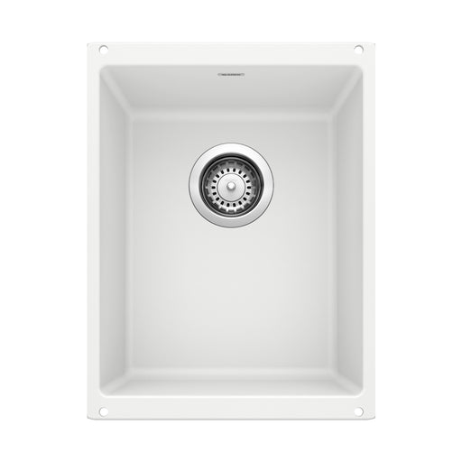 Blanco 513422 Precis SILGRANIT 13" Undermount Bar Sink - White