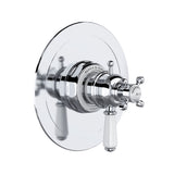 Rohl U.TEW44W1L-APC Perrin and Rowe Edwardian 1/2" Thermostatic and Pressure Balance Shower Trim