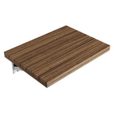 Goreme 24 in. Teak Wall Mounted Shower Seat