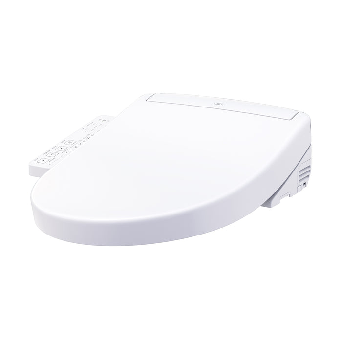 TOTO SW3346#01 Washlet S2 Electronic Bidet Toilet Seat with Water Heating, Elongated, Cotton White