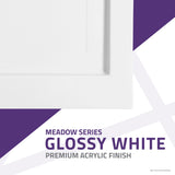 ANZZI SB-AZ013WL Meadow Series 60" x 32" Shower Base in White