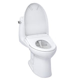 TOTO MW6044736CUFGA#01 WASHLET+ UltraMax II 1G One-Piece Toilet with Auto Flush WASHLET+ S7A Bidet Seat