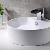 ANZZI LS-AZ129 Vitruvius Series Ceramic Vessel Sink in White