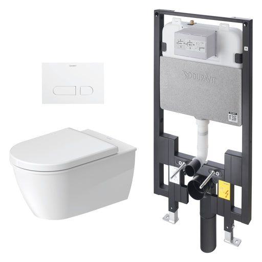 Duravit WD7022002090 Darling New Wall Mounted Toilet White