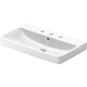 Duravit 2375800087 No.1 31 1/2" Rectangular Wall Mounted Bathroom Sink