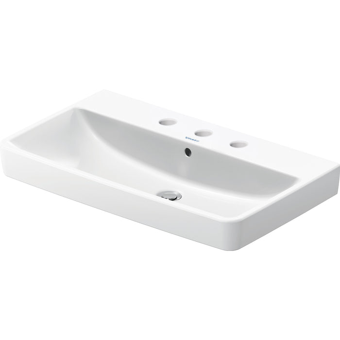 Duravit 2375800087 No.1 31 1/2" Rectangular Wall Mounted Bathroom Sink