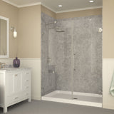 ANZZI SB-AZ04CD Tier 36 x 60" Center Drain Single Threshold Shower Base in White