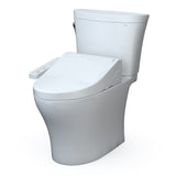 TOTO MW4483074CEMFGN#01 Aquia IV Arc Two-Piece Elongated Dual Flush Toilet with C2 Bidet Seat