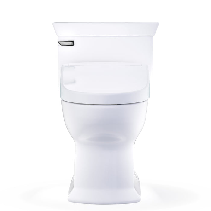 TOTO MW9643446CEFG#01 Washlet+ Soiree Elongated Universal Height Toilet with S5 Bidet Seat, Cotton White