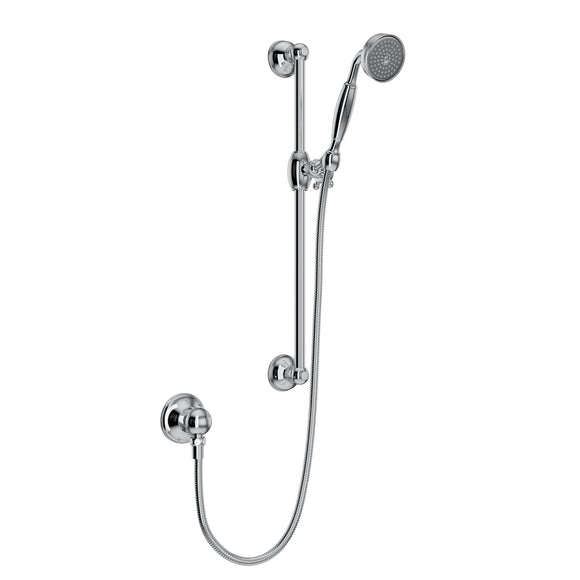 House of Rohl 1301EAPC Handshower Set with 22" Slide Bar