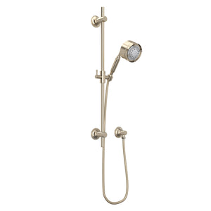 House of Rohl MB2046STN Handshower Set with 24" Slide Bar and 5-Function Handshower