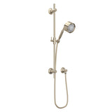 House of Rohl MB2046STN Handshower Set with 24" Slide Bar and 5-Function Handshower