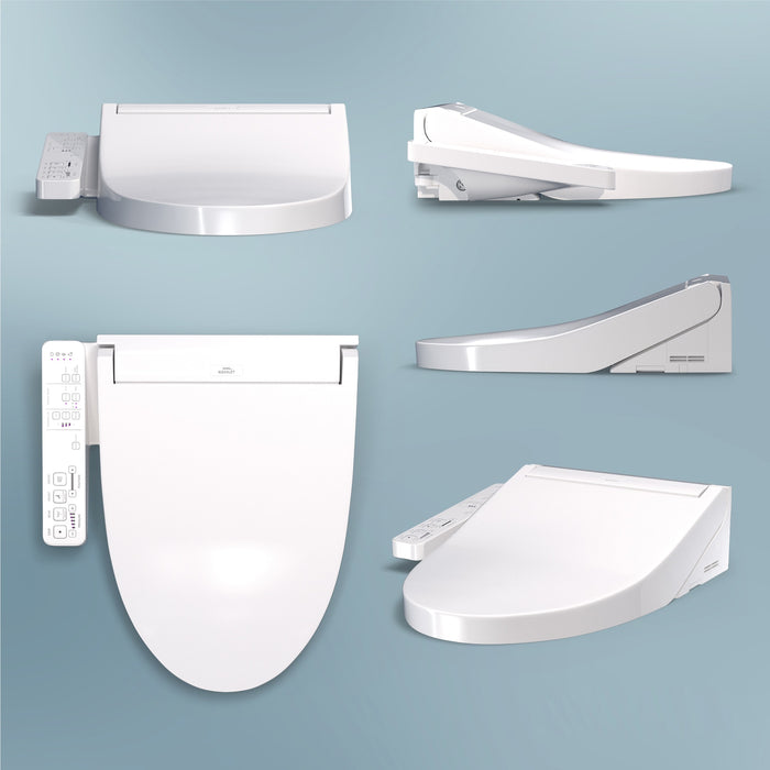 TOTO SW3024#01 WASHLET KC2 Heated Bidet Toilet Seat with SoftClose Lid, Elongated, Cotton White