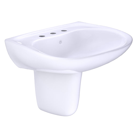 TOTO LHT242.8G#01 Prominence Oval Bathroom Sink