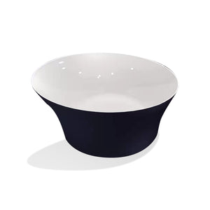 Lacrima Series 62" Acrylic Freestanding Bathtub in Navy Blue