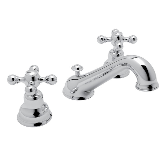 House of Rohl AC102X-APC-2 Arcana C-Spout Widespread Bathroom Faucet