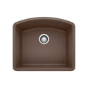 Blanco 440172 Diamond SILGRANIT 24" Single Bowl Undermount Kitchen Sink - Cafe