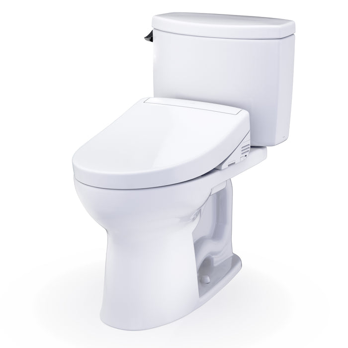 TOTO MW4543446CEFG#01 Drake II Elongated Universal Height Toilet with Washlet+ S5 Bidet Seat