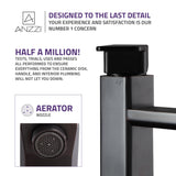 ANZZI L-AZ122ORB Naiadi Single Hole Single Handle Bathroom Faucet in Oil Rubbed Bronze