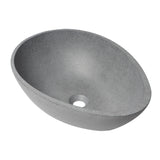 ALFI brand ABCO21O 21" Solid Concrete Tear Drop Above Mount Vessel Sink