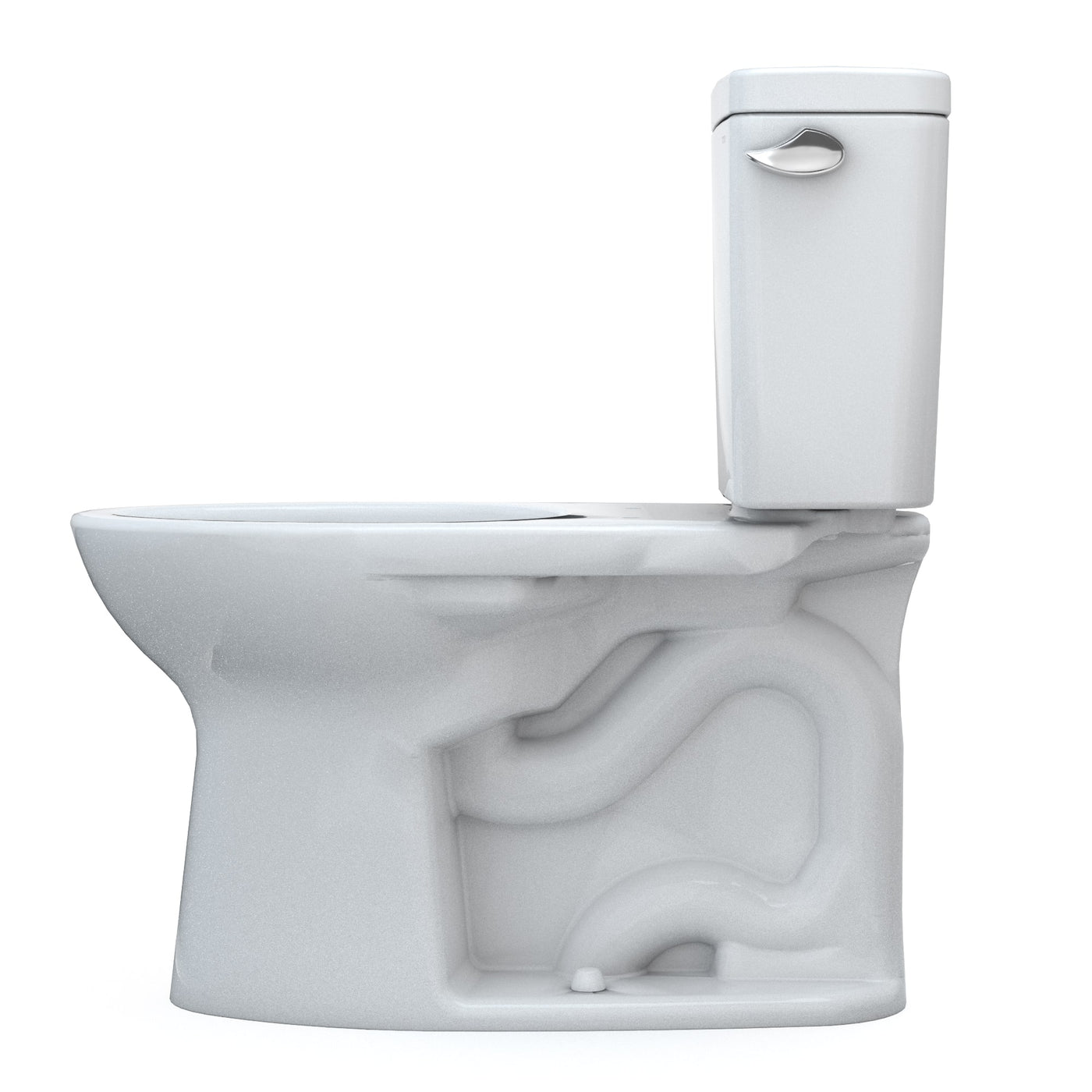 TOTO CST776CEFRG01 Drake TwoPiece Elongated Universal Height Toilet