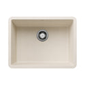 Blanco 527402 Precis SILGRANIT 24" Single Bowl Undermount Kitchen Sink - Soft White