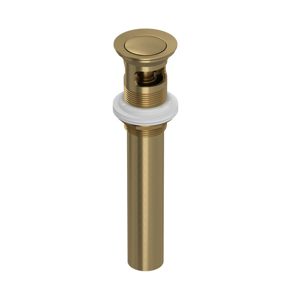 House of Rohl 0127DOFAG Push Drain with Overflow