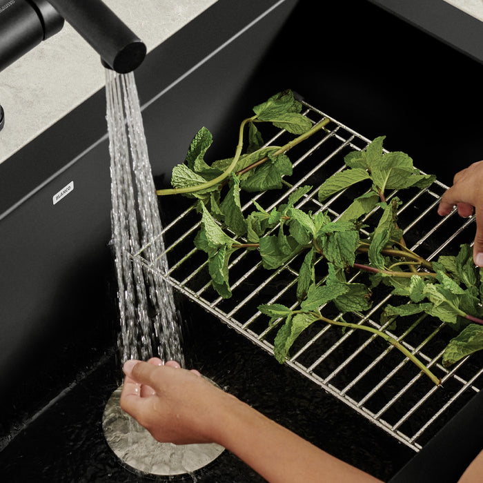 Blanco 233530 Stainless Steel Floating Sinks Grid for Ikon/Vintera 30" Sinks