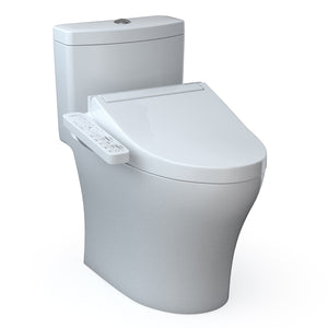 TOTO MW6463074CEMFGN#01 Aquia IV Toilet and WASHLET C2 Bidet Seat