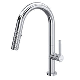 House of Rohl TE65D1LMAPC Tenerife Pull-Down Bar and Food Prep Kitchen Faucet with C-Spout