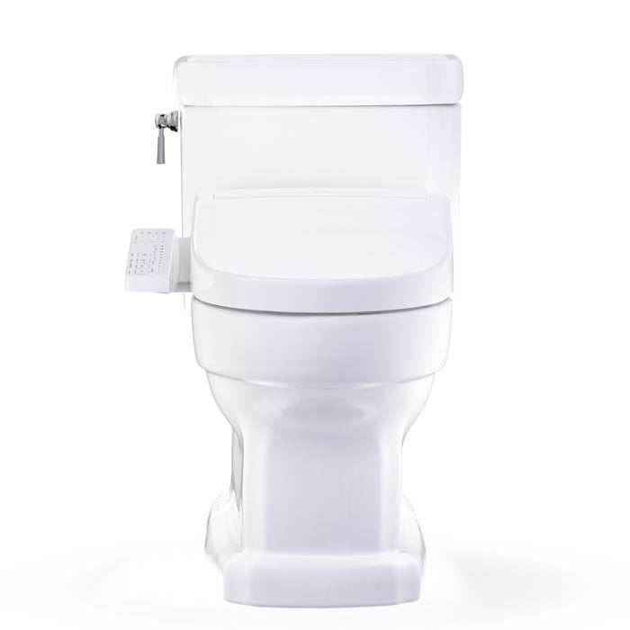 TOTO MW9743346CEFG#01 Washlet+ Eco Guinevere Elongated Universal Height Toilet with S2 Bidet Seat