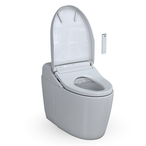 TOTO MS922CUMFG#01 WASHLET G450 Smart Toilet with Integrated Bidet Seat, Cotton White