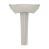 TOTO LPT242.4G#12 Prominence Oval Pedestal Bathroom Sink for 4" Center Faucets, Sedona Beige
