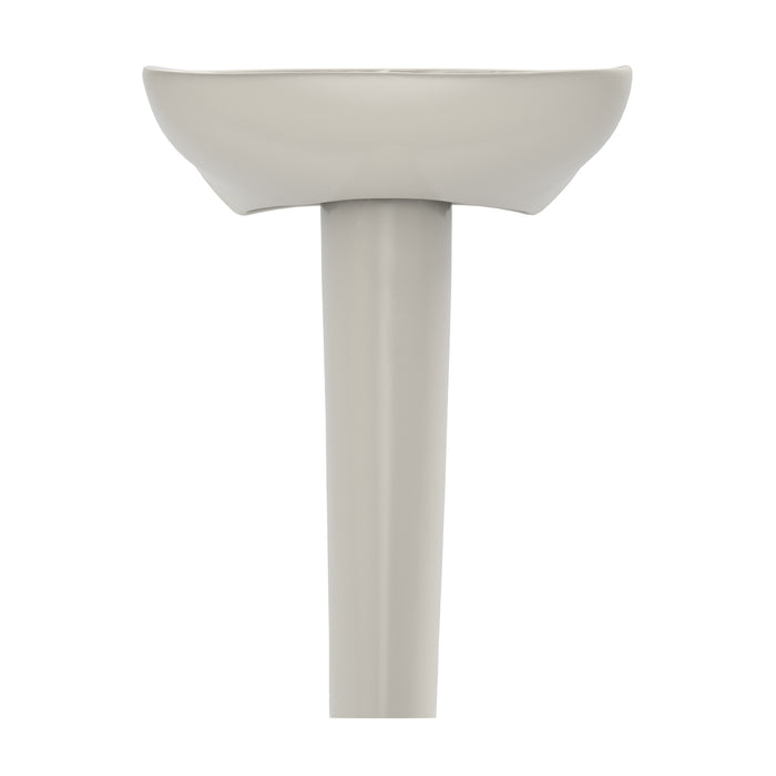 TOTO LPT242G#12 Prominence Oval Basin Pedestal Bathroom Sink for Single Hole Faucets, Sedona Beige