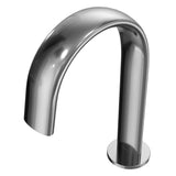 TOTO T24S51AT#CP Gooseneck AC Powered 0.5 GPM Touchless Bathroom Faucet with Valve, Polished Chrome