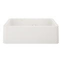 Blanco 402324 Ikon SILGRANIT 33" Double Bowl Apron-Front Farmhouse Sink with Low Divide - White