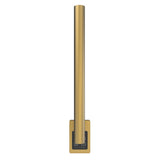 Amba i20RO.SB Modello I Round 20" Hardwired Single Bar in Satin Brass